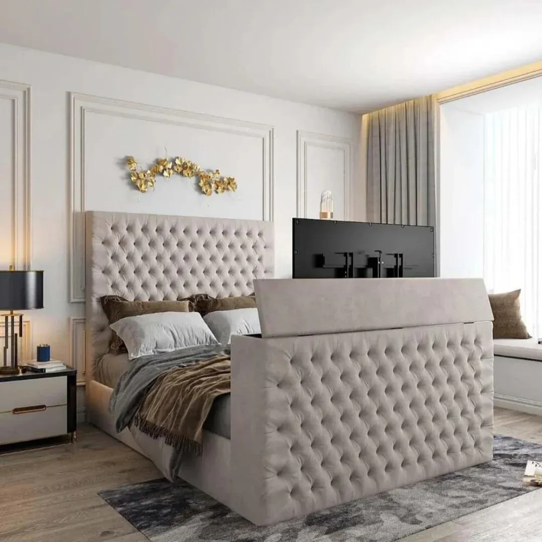 Prestige TV-Bed, luxury smart tv bed