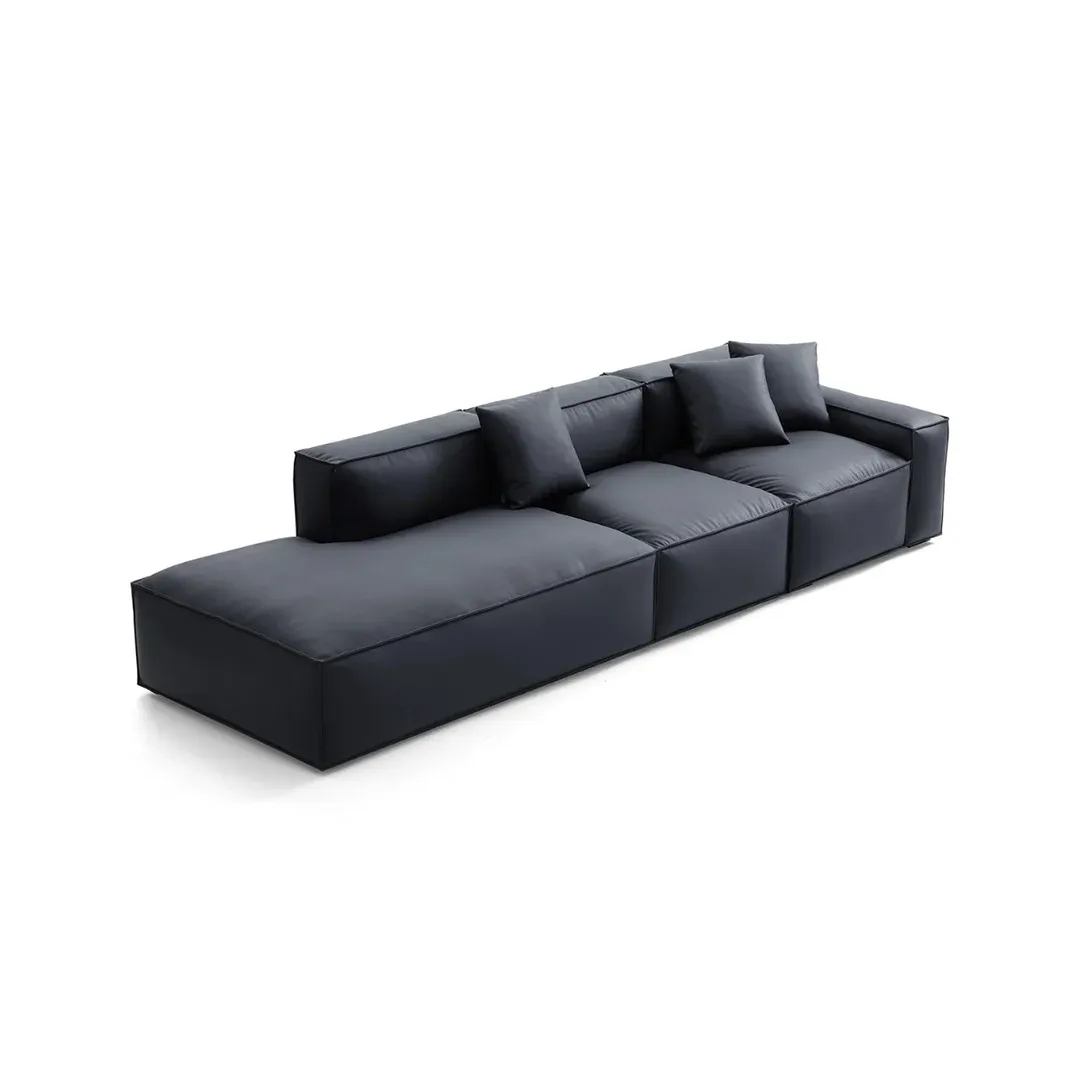 Ultra Modern Chaise Sectional -L Shape Sofa top view