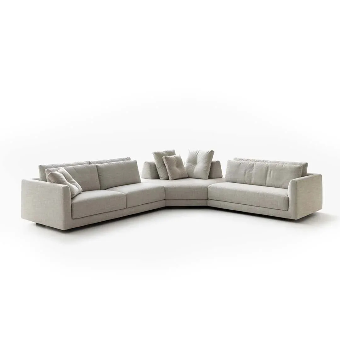 Nivo Modern Corner Sofa L shape sofa main front view