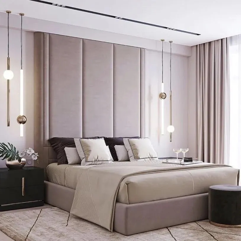 Tufted headboard Wall Panel furniture design in the head board collection