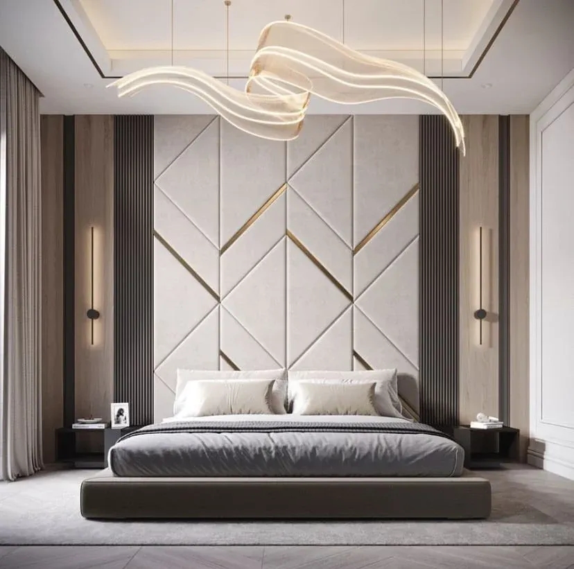 Luxury headboard Wall Panel furniture design in the head board collection