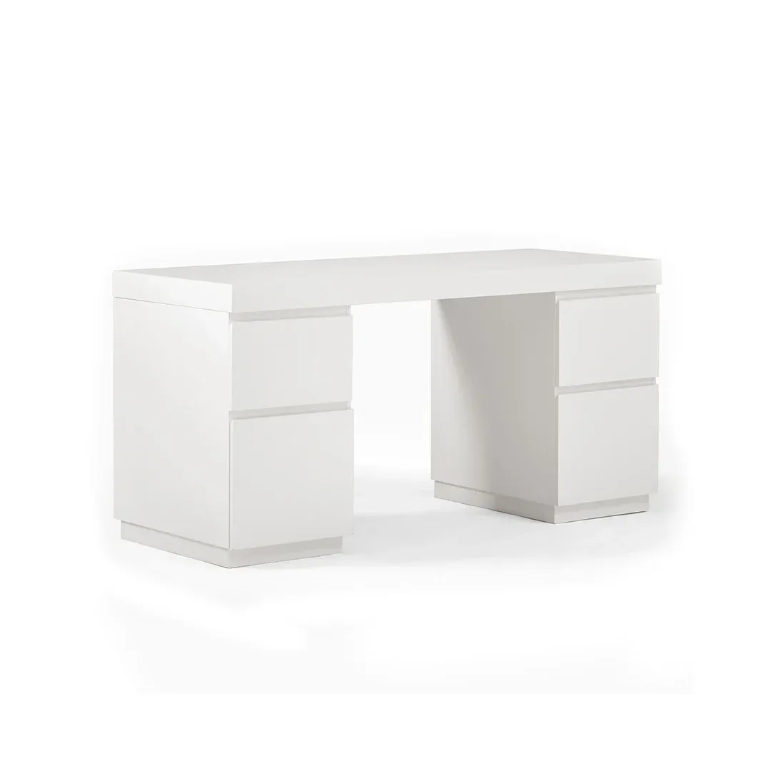 Contemporary Study Desk - Study Table white background
