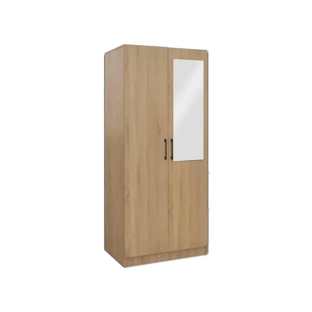 2 door Cambridge Wardrobe - Wardrobe side view