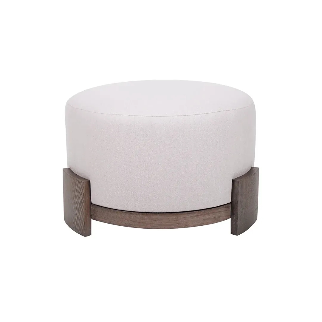 Luxury Upholstered Cocoman ottoman - Ottoman front main