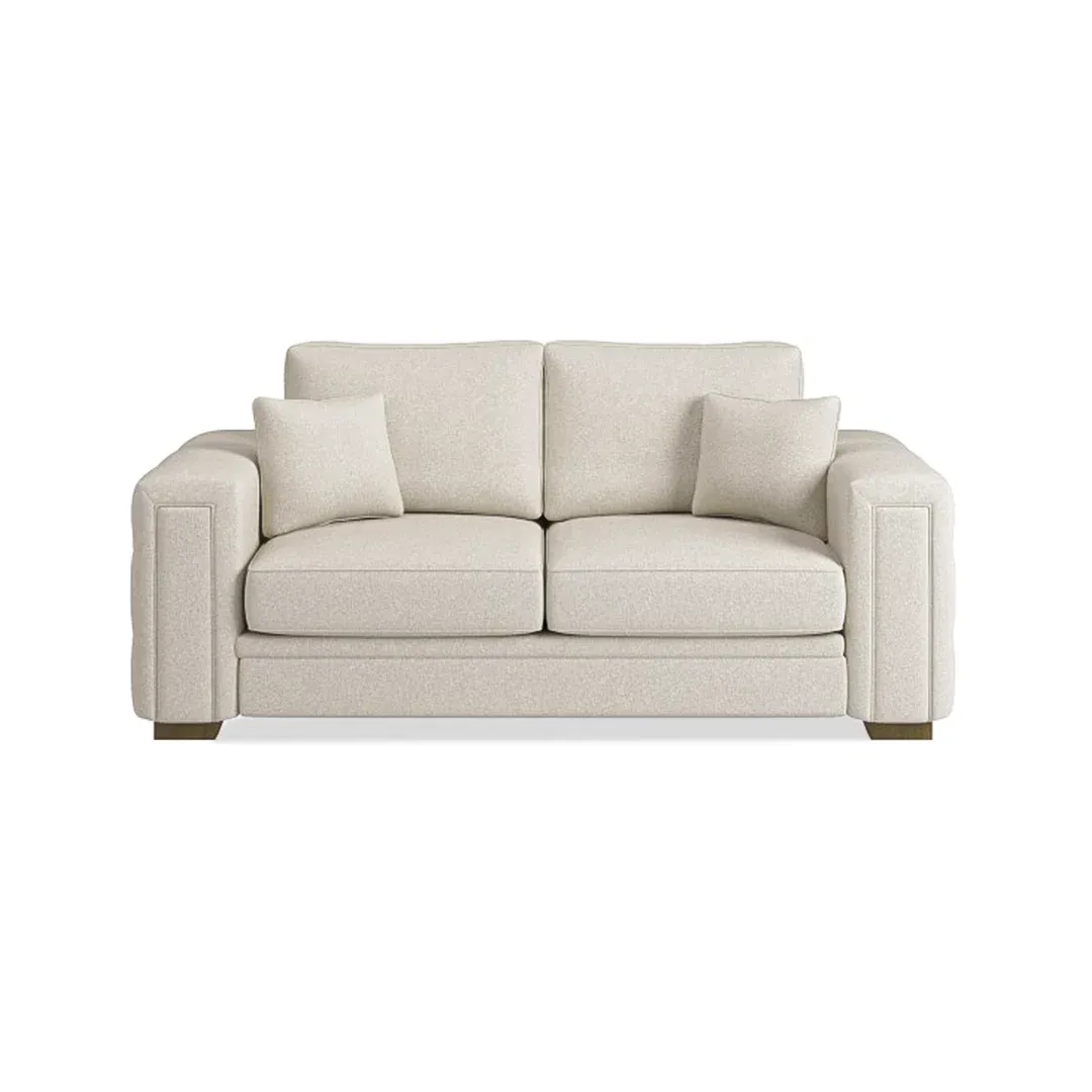 Avalon Upholstered Fabric Couch - Sofa front