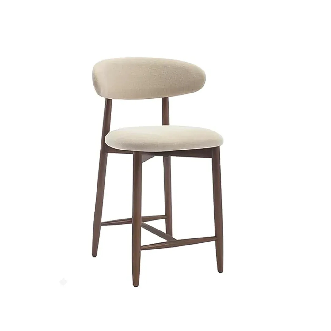 Scandinavian-Inspired High Chair - Stool side view