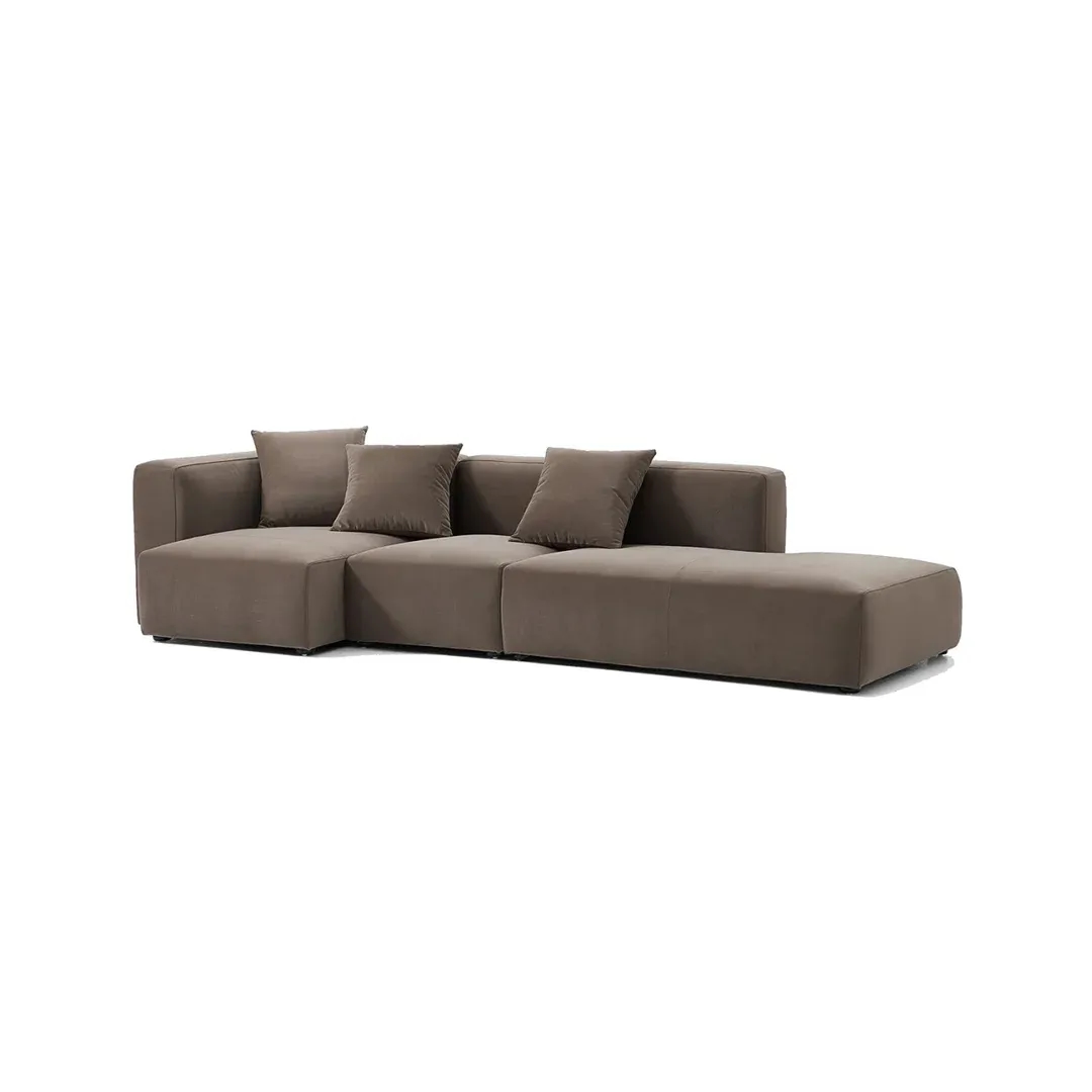Terra Luxe Modular Sofa - L shape sofa seat view