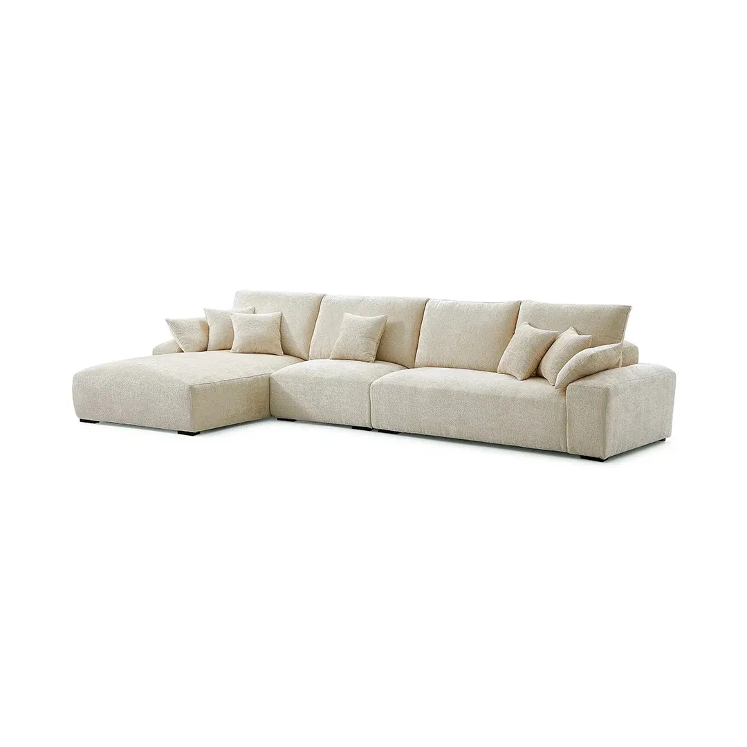 Modern Minimalist Corner Sofa with Chaise furniture design in the sectional sofa collection
