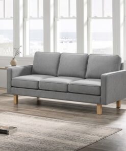 Classic 2-Seater Loveseat Sofa | Matching 3-Seater Design | Custom Fabric