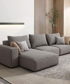 Cloud Comfort 3-Seater Modular Sectional | Ultra-Plush Deep Seating | Custom Fabric