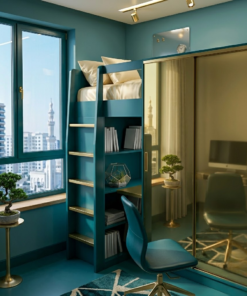 Custom Sliding Door Wardrobe with Mirror | Made to Measure | UAE
