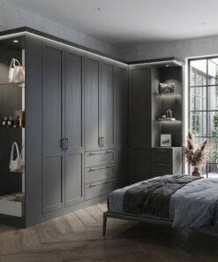Custom Fitted Built-In Wardrobe | Floor-to-Ceiling Sliding Doors | Made-to-Measure | Ajman