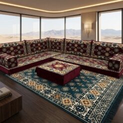Traditional Arabic Majlis Floor Seating Set